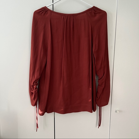 J. Crew Point Sur Blouse - Picture 2 of 6